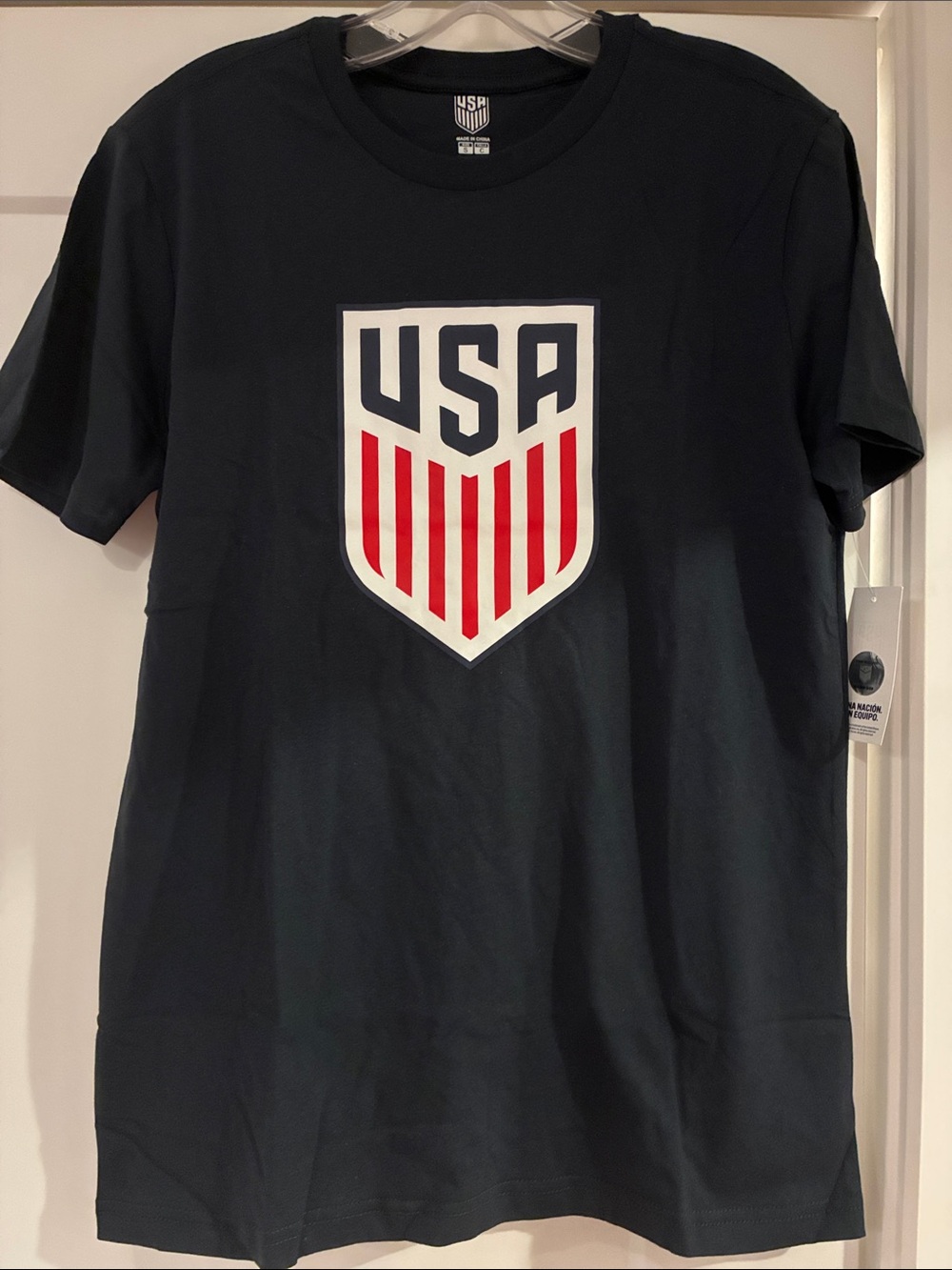 USA Shield Graphic Short Sleeve Tee - Navy